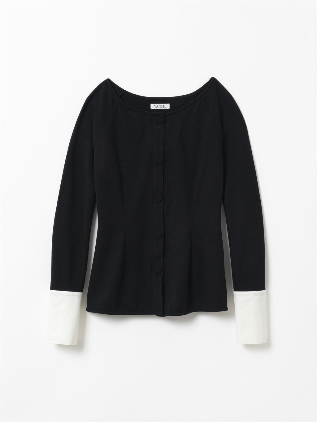 OFF-SHOULDER JERSEY TOP