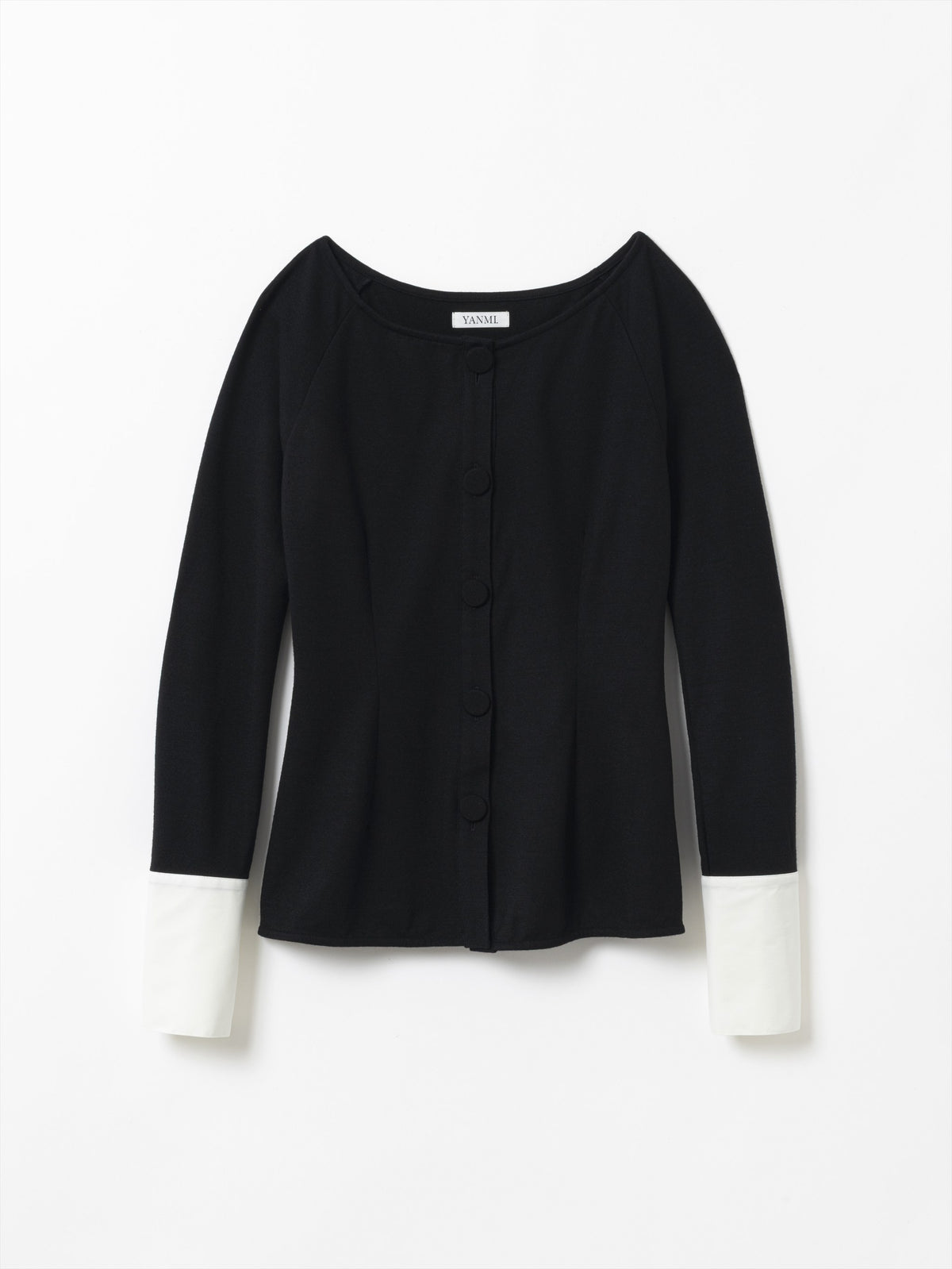 OFF-SHOULDER JERSEY TOP