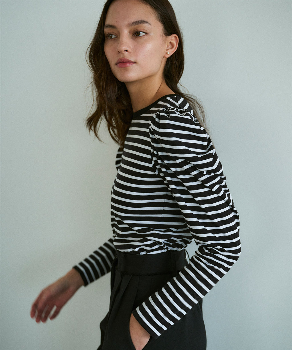 POPCORN STRIPED TEE