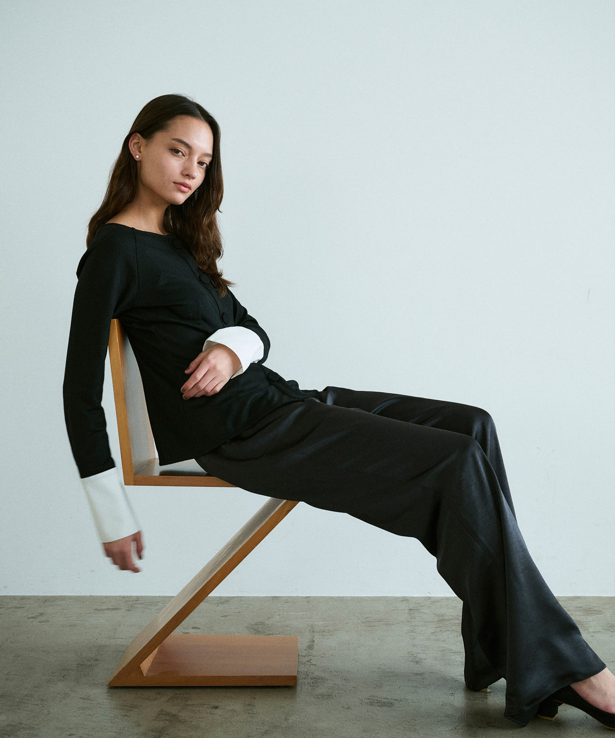 OFF-SHOULDER JERSEY TOP