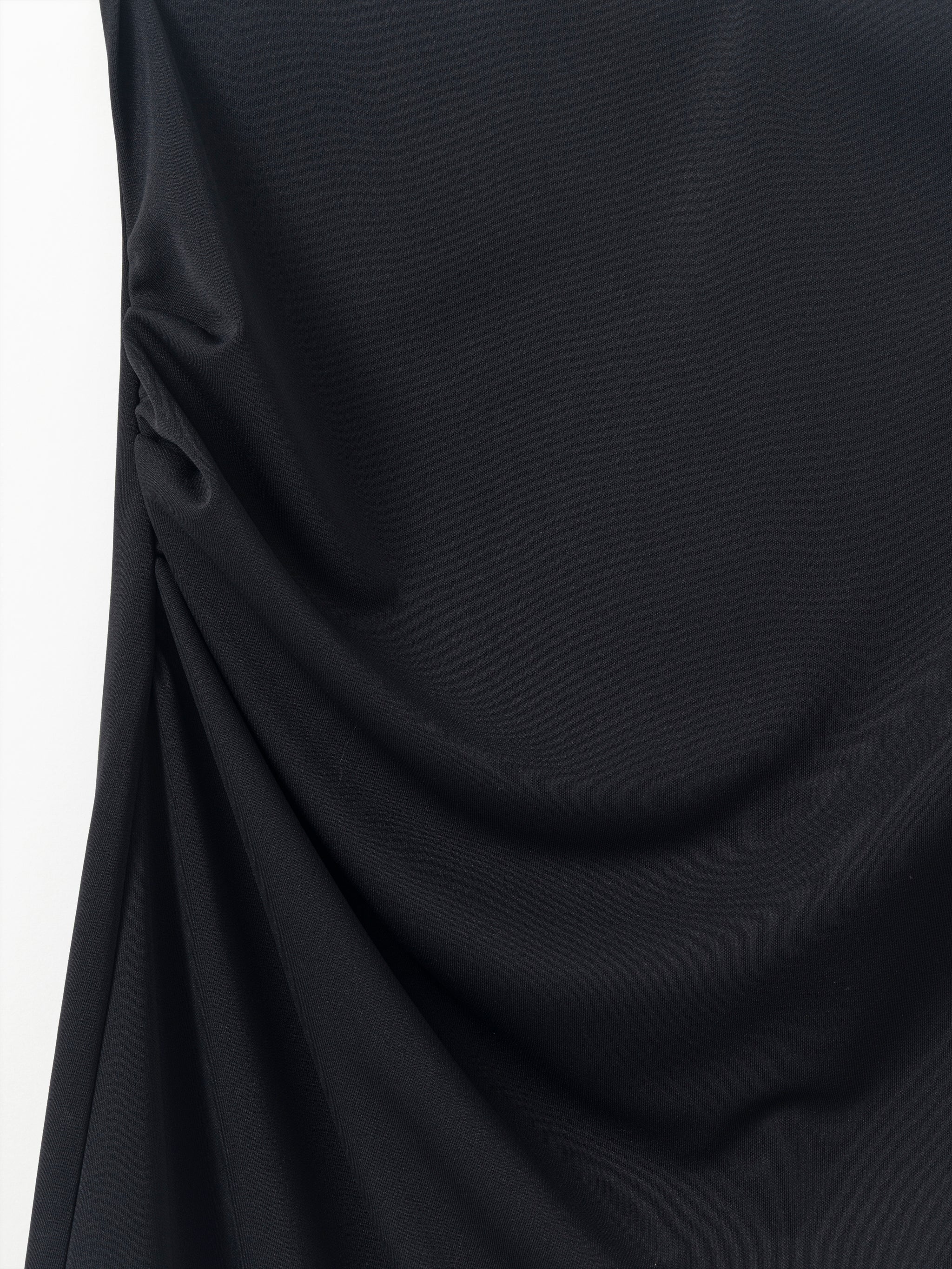 【COMING SOON】ONE SHOULDER SHIRRING DRESS