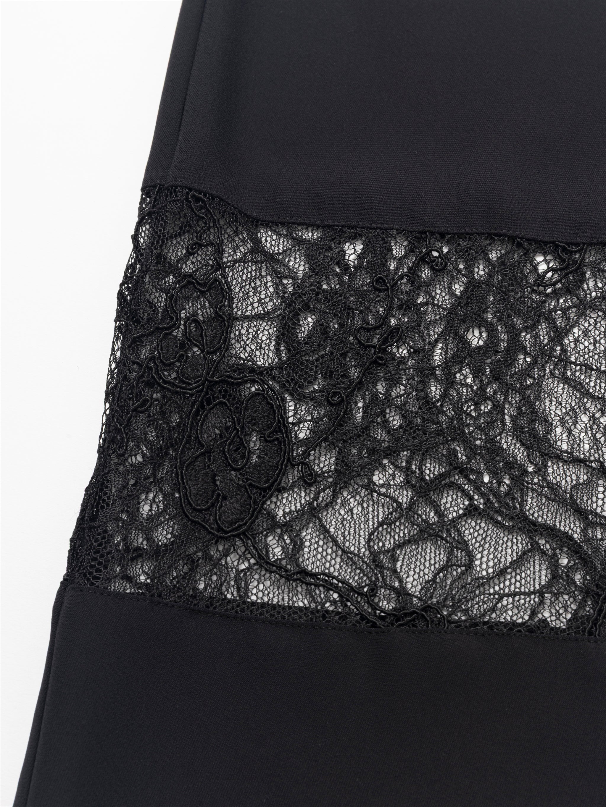 LACE PANEL PANTS