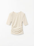 【COMING SOON】SHOULDER PAD VELOUR TOP