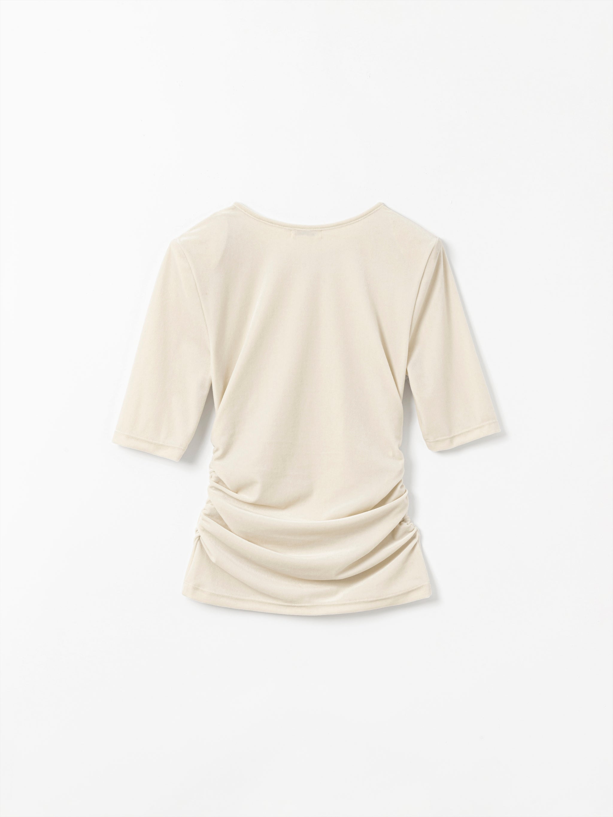 【COMING SOON】SHOULDER PAD VELOUR TOP