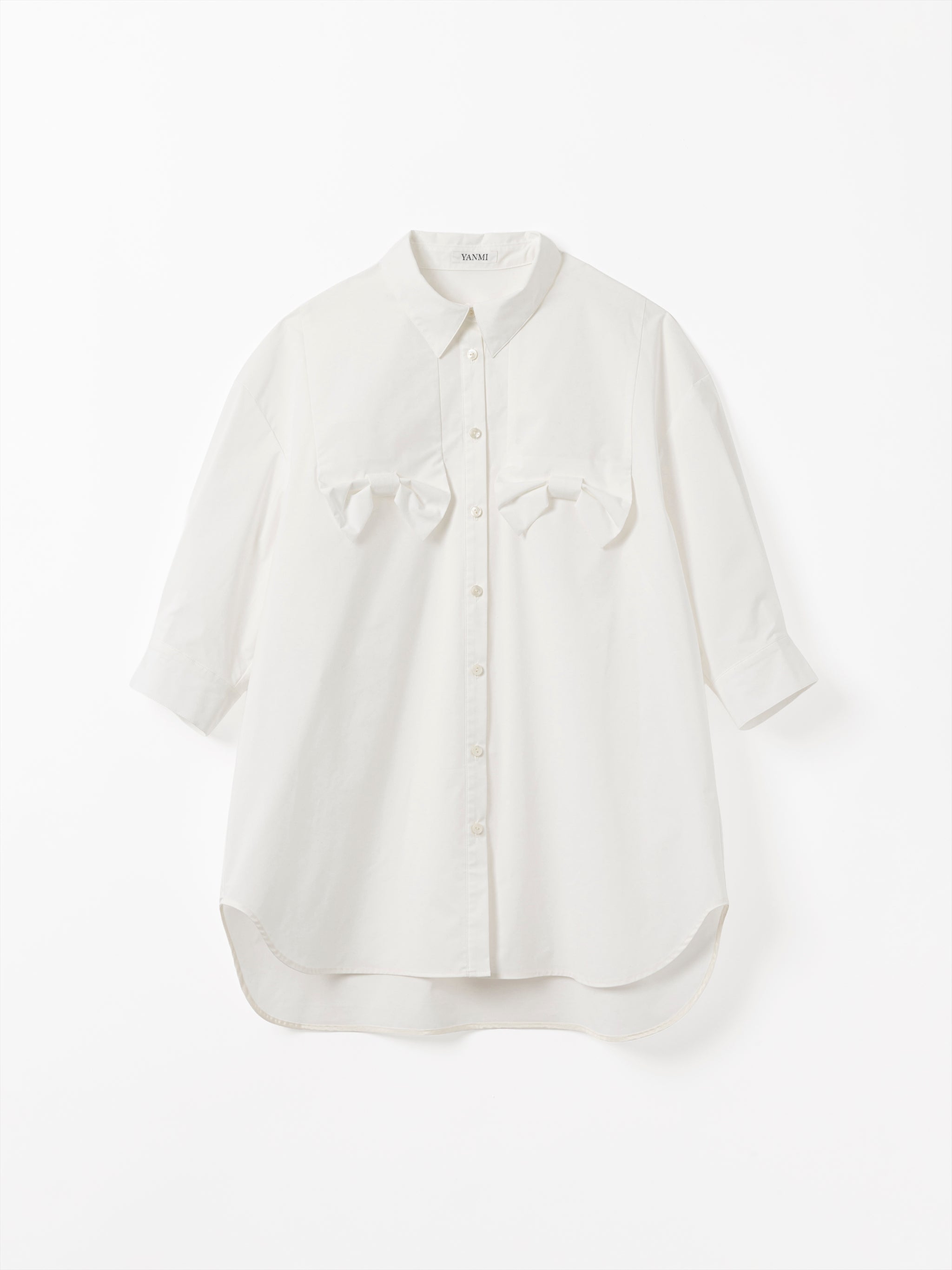 【COMING SOON】RIBBON DETAIL SHIRT