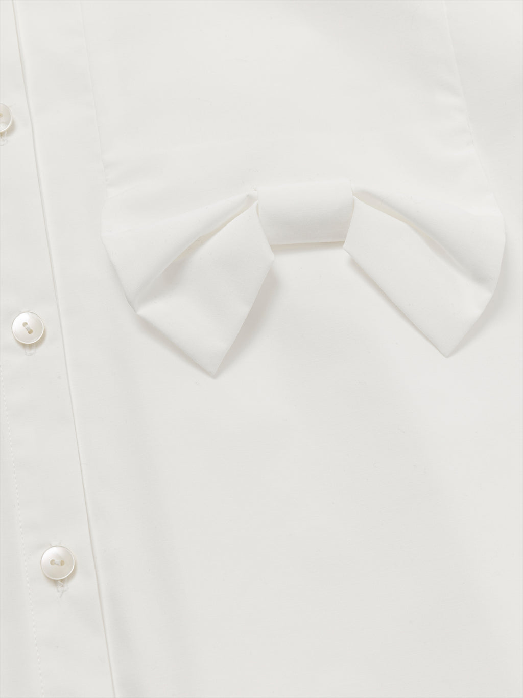 【COMING SOON】RIBBON DETAIL SHIRT