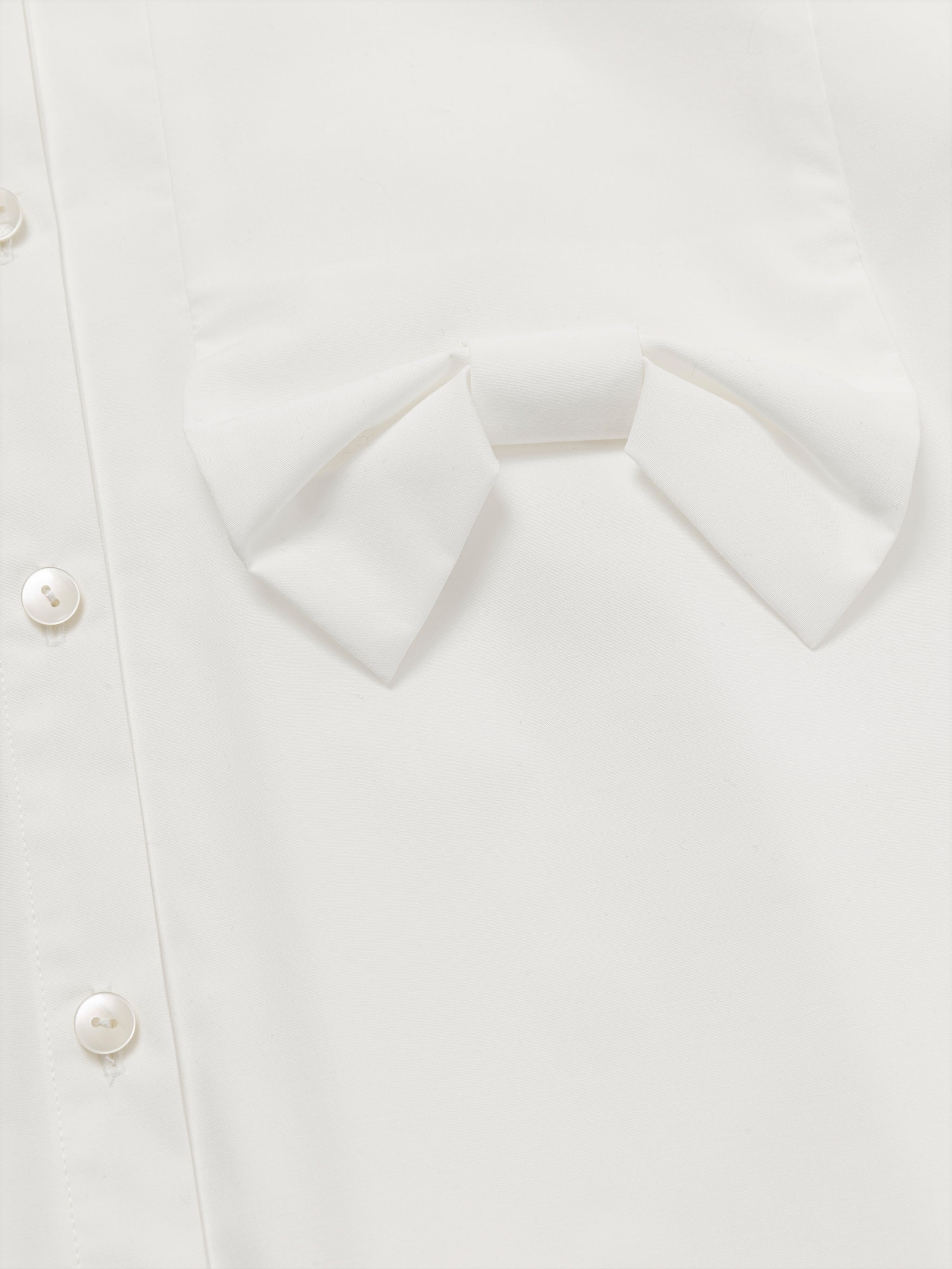 【COMING SOON】RIBBON DETAIL SHIRT