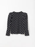 POLKA DOT BLOOM BLOUSE