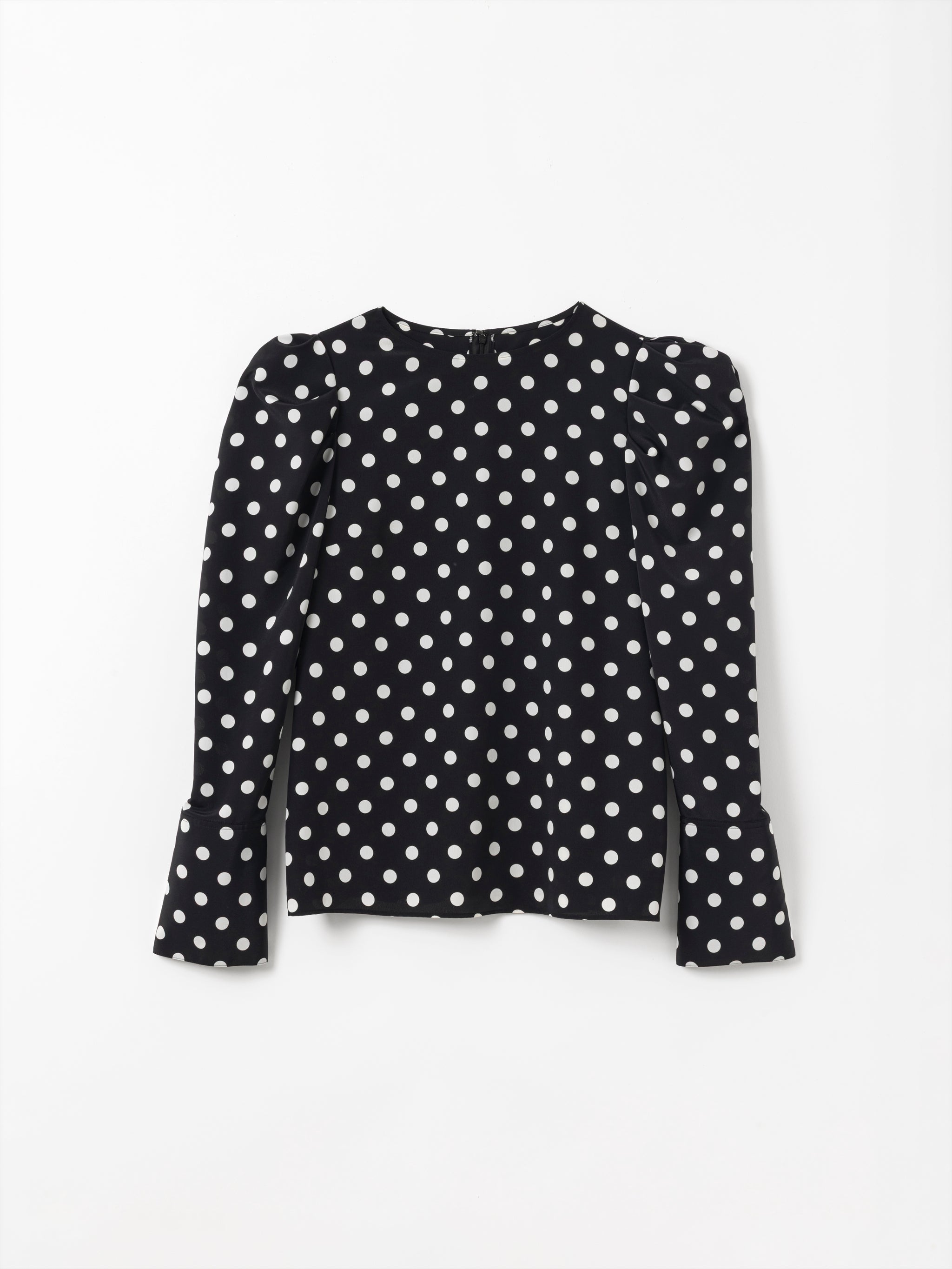 POLKA DOT BLOOM BLOUSE