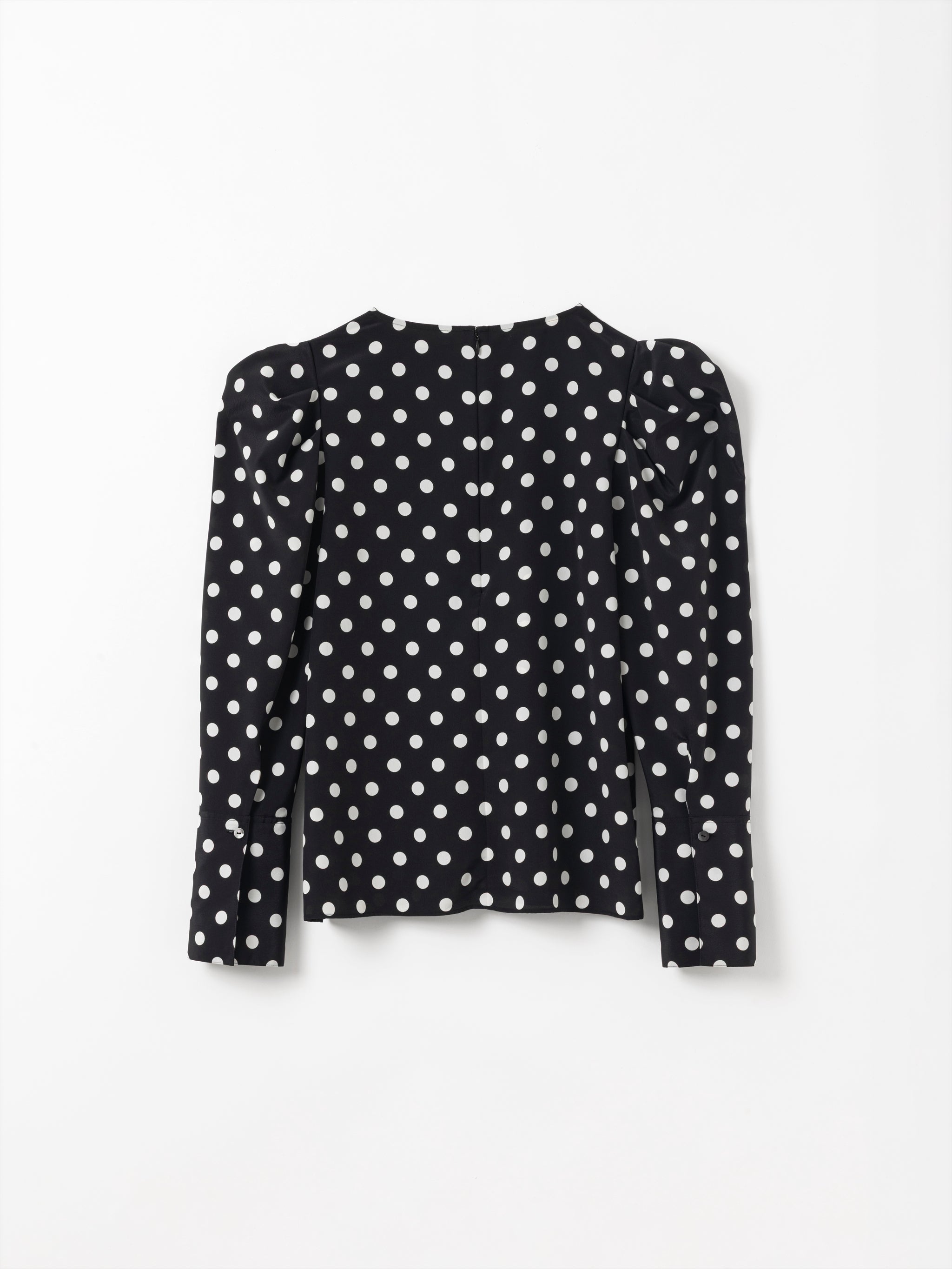 POLKA DOT BLOOM BLOUSE