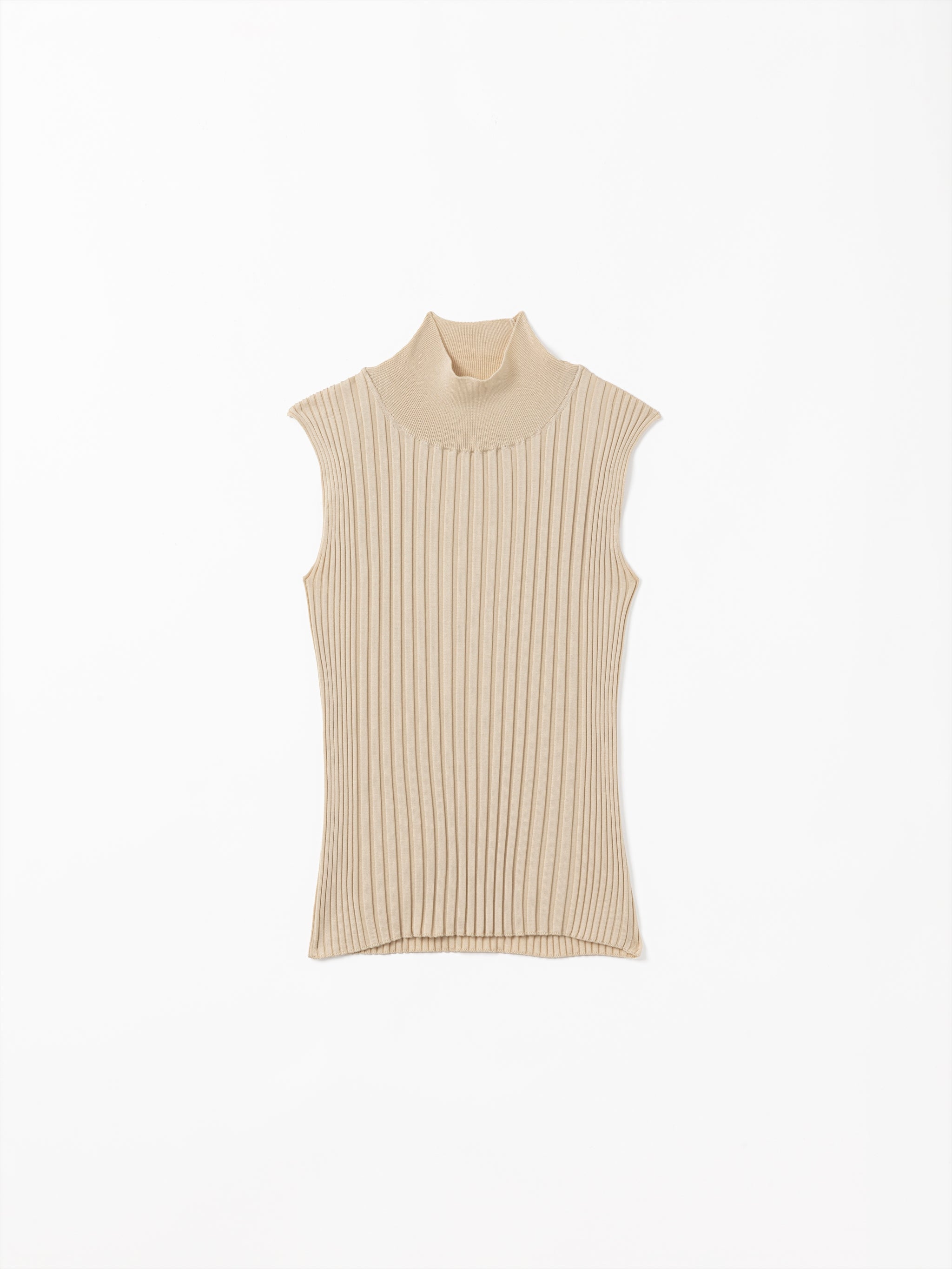 【COMING SOON】SMOOTH SILK RIB TOP