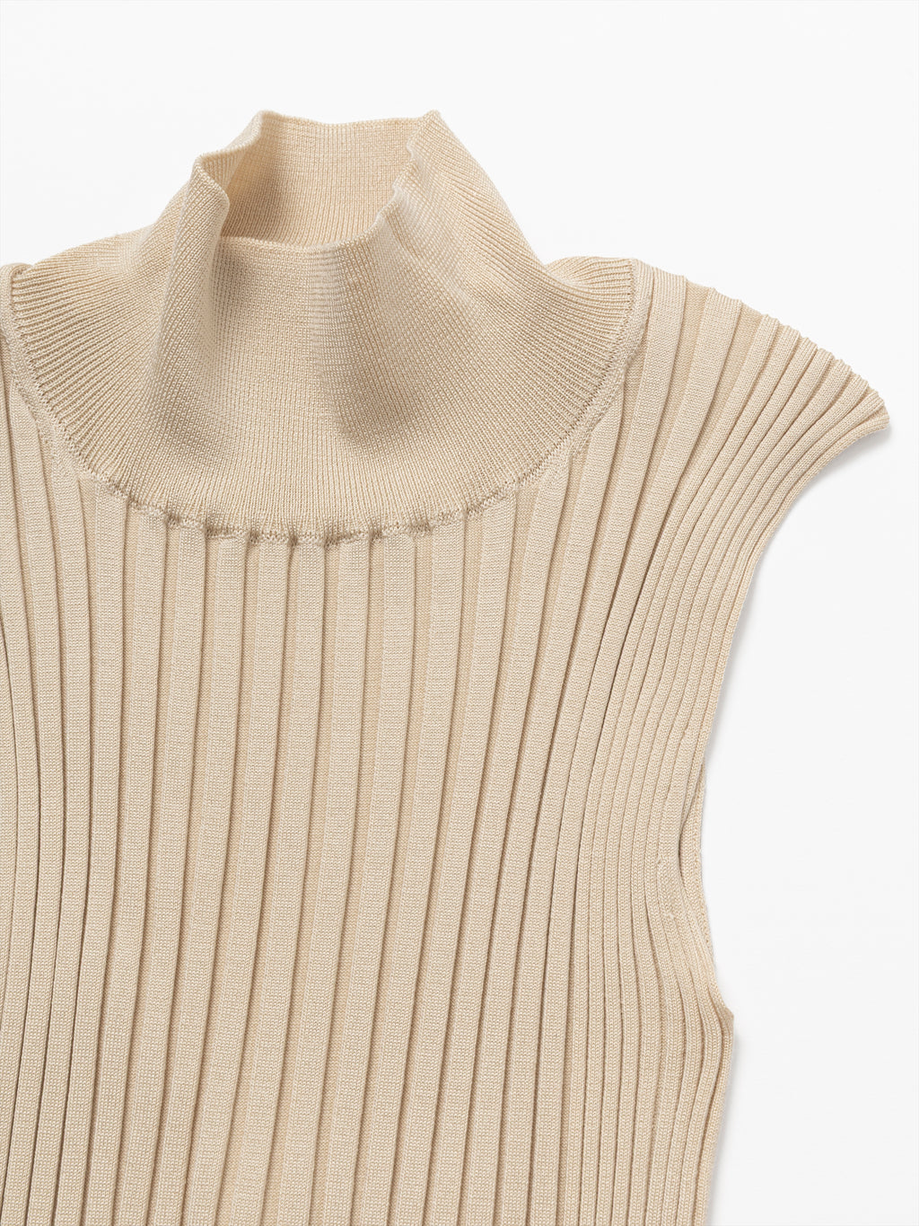 【COMING SOON】SMOOTH SILK RIB TOP