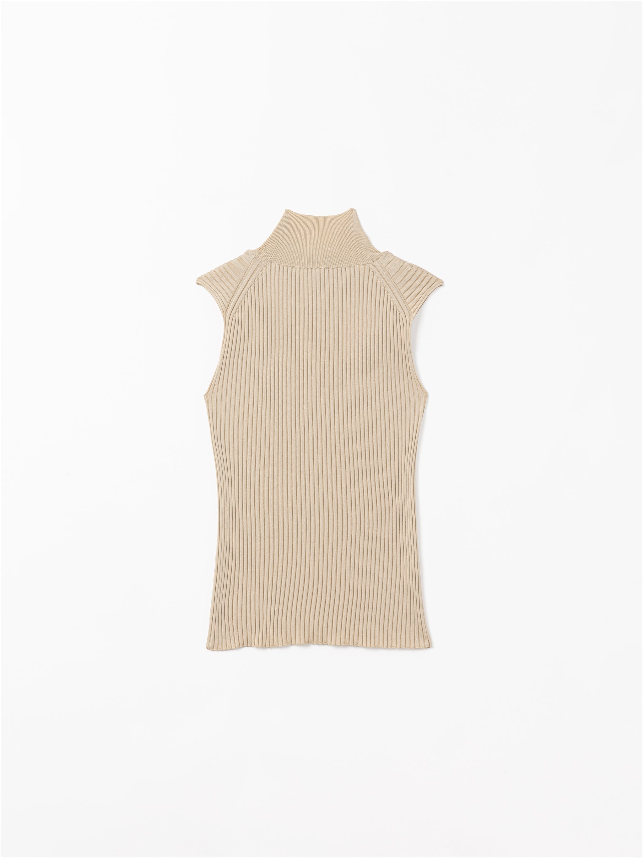 【COMING SOON】SMOOTH SILK RIB TOP