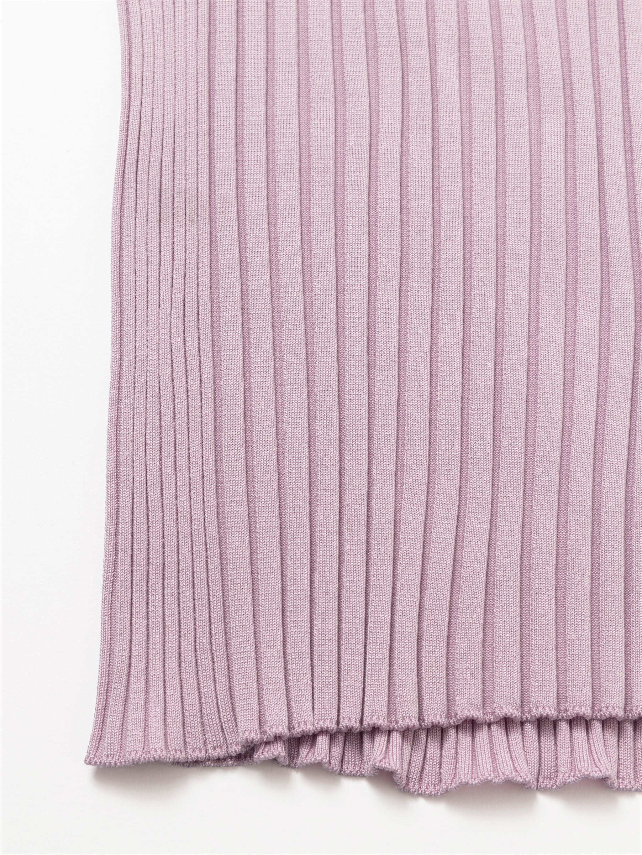 【COMING SOON】SMOOTH SILK RIB TOP
