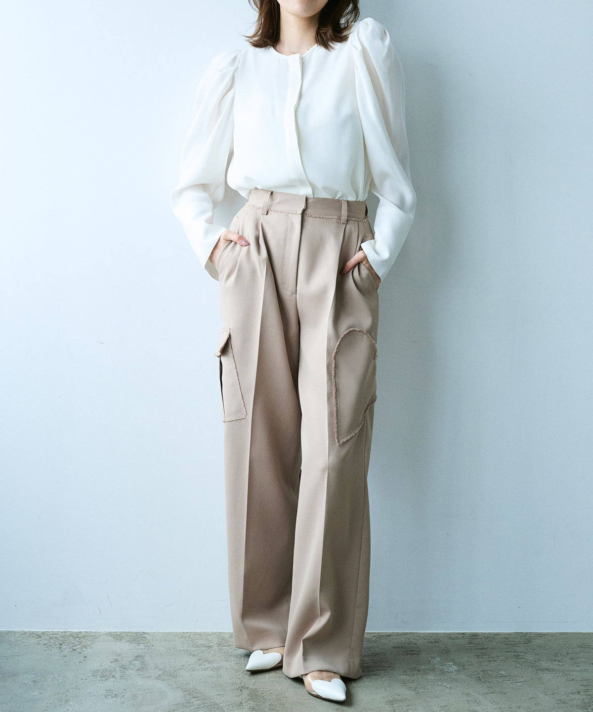 HEART CARGO PANTS