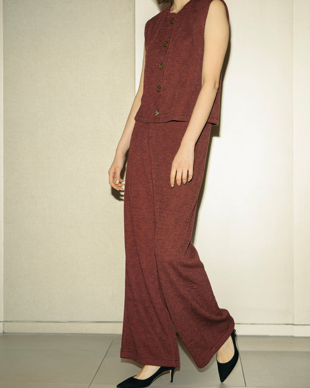 【COMING SOON】RELAXED SUMMER KNIT VEST TOP