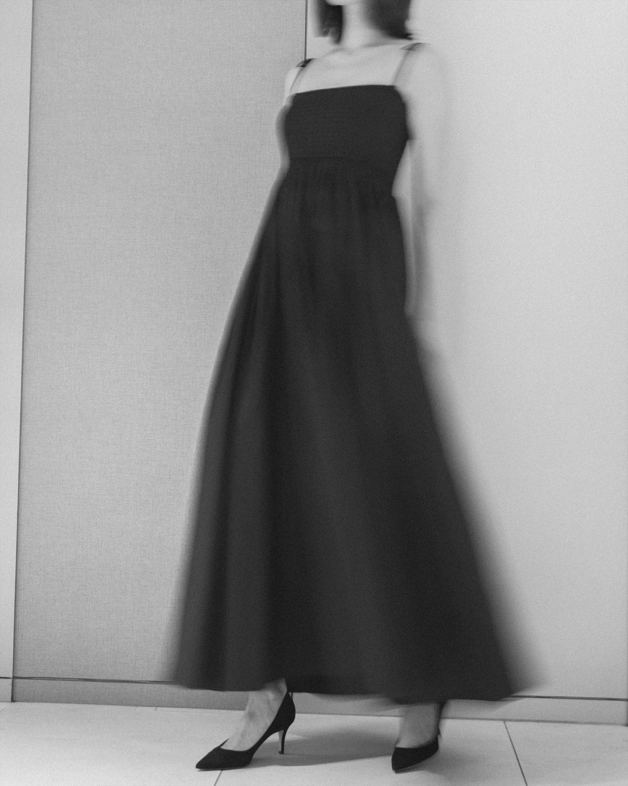RIBBON STRAP MAXI DRESS – YANMI.