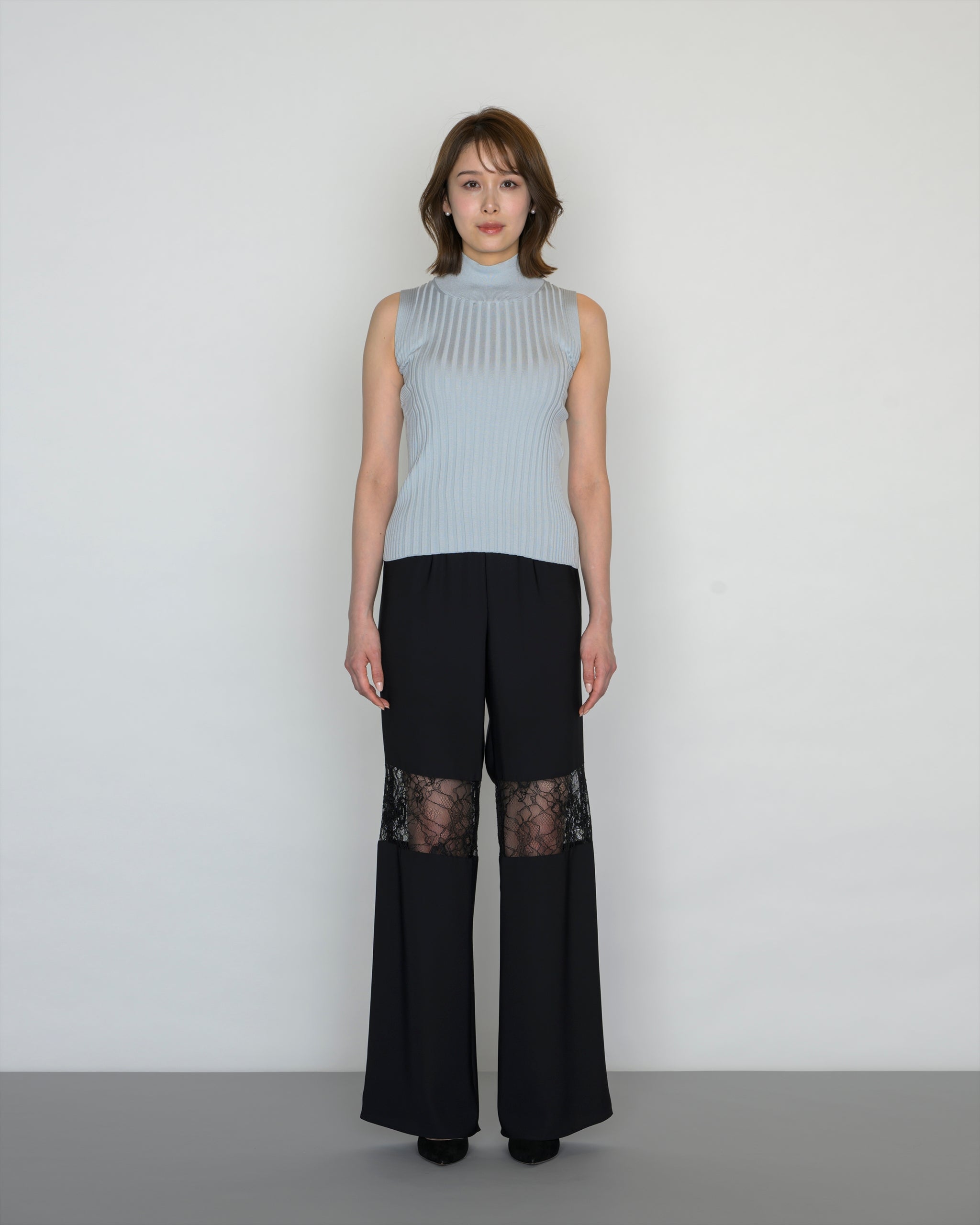 【COMING SOON】SMOOTH SILK RIB TOP