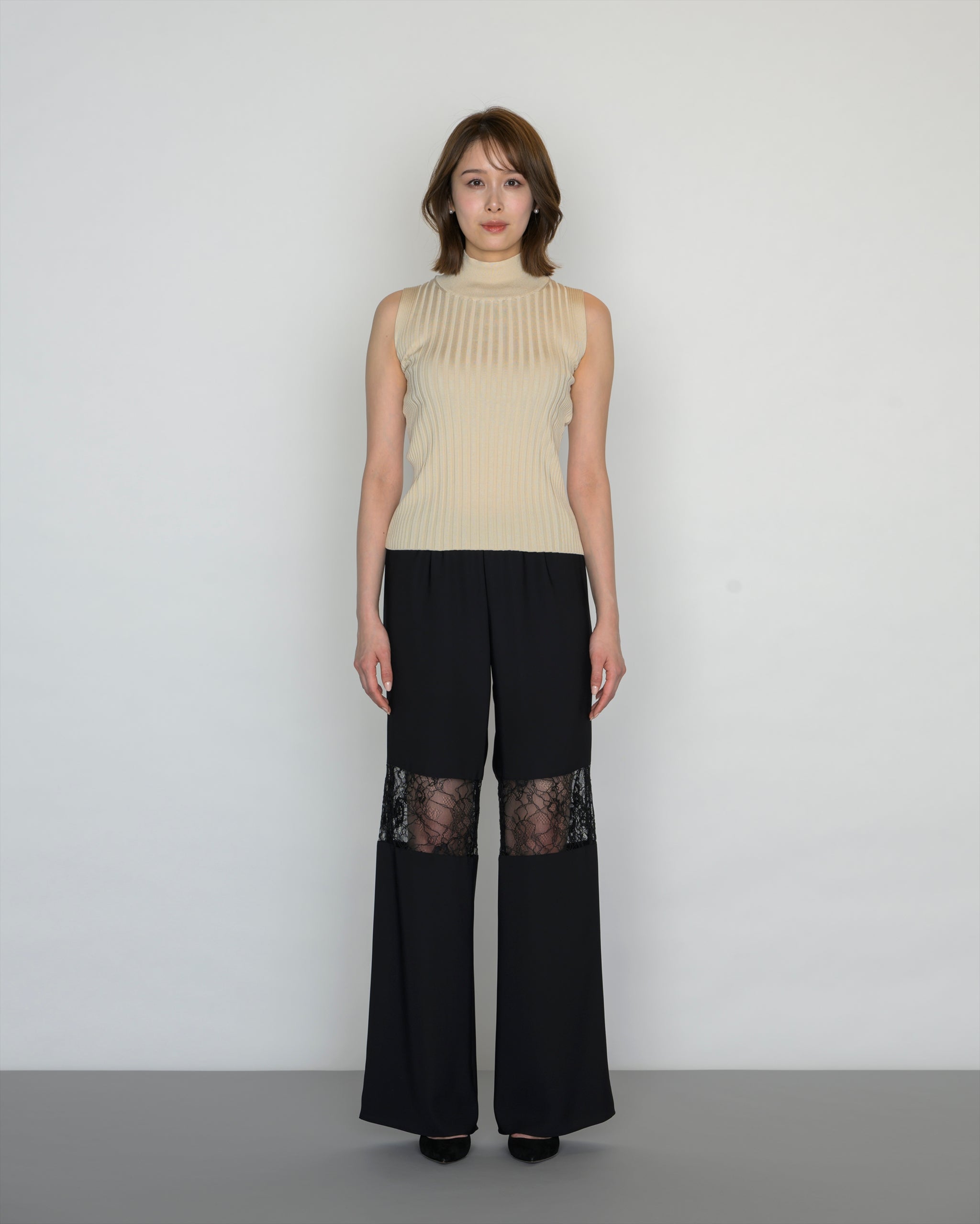 【COMING SOON】SMOOTH SILK RIB TOP