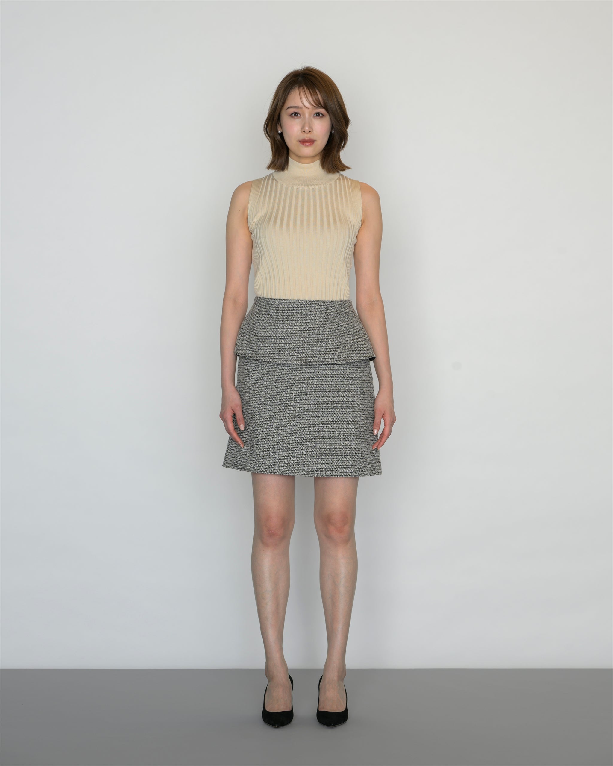 TWEED SKORT – YANMI.