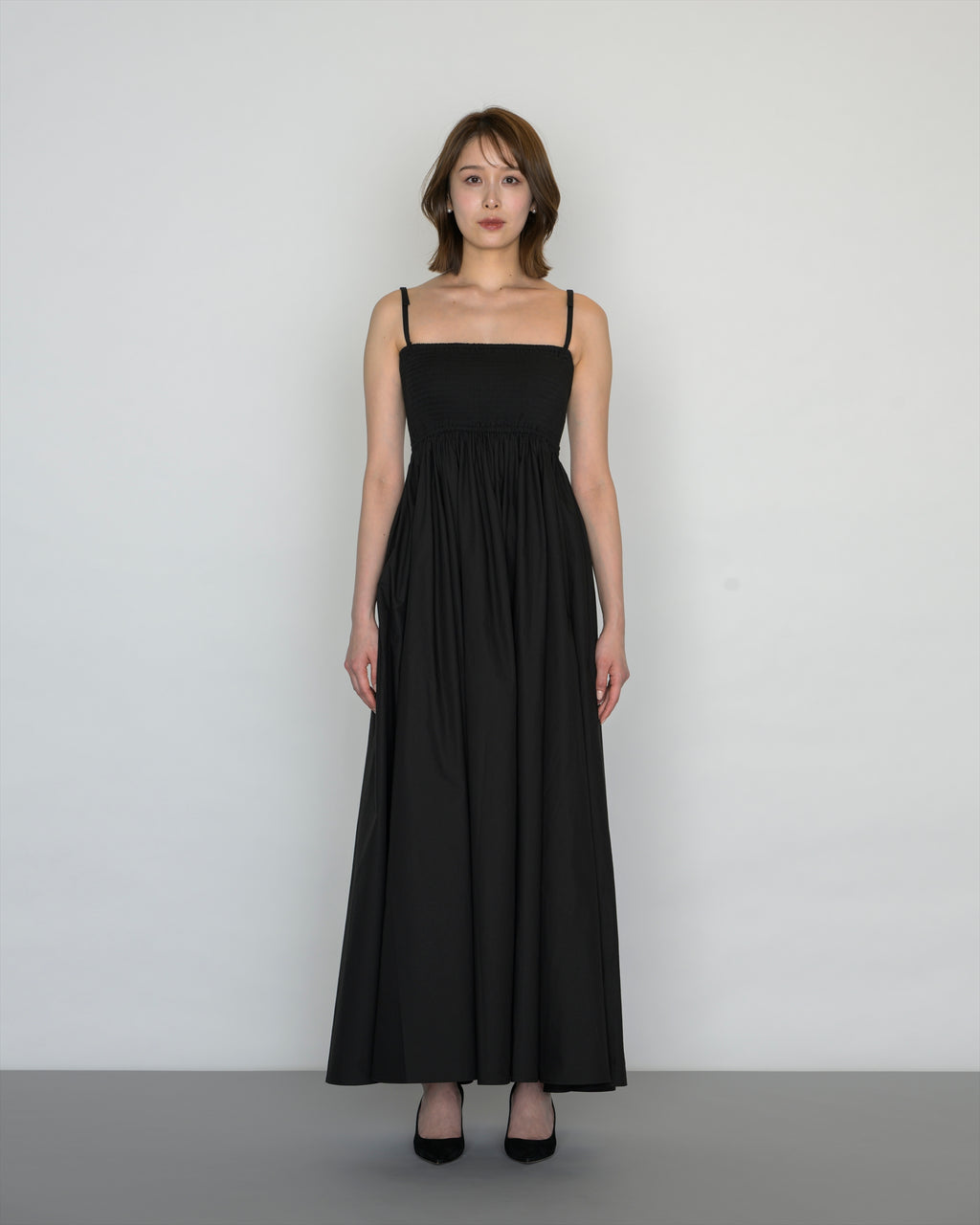 【COMING SOON】RIBBON STRAP MAXI DRESS