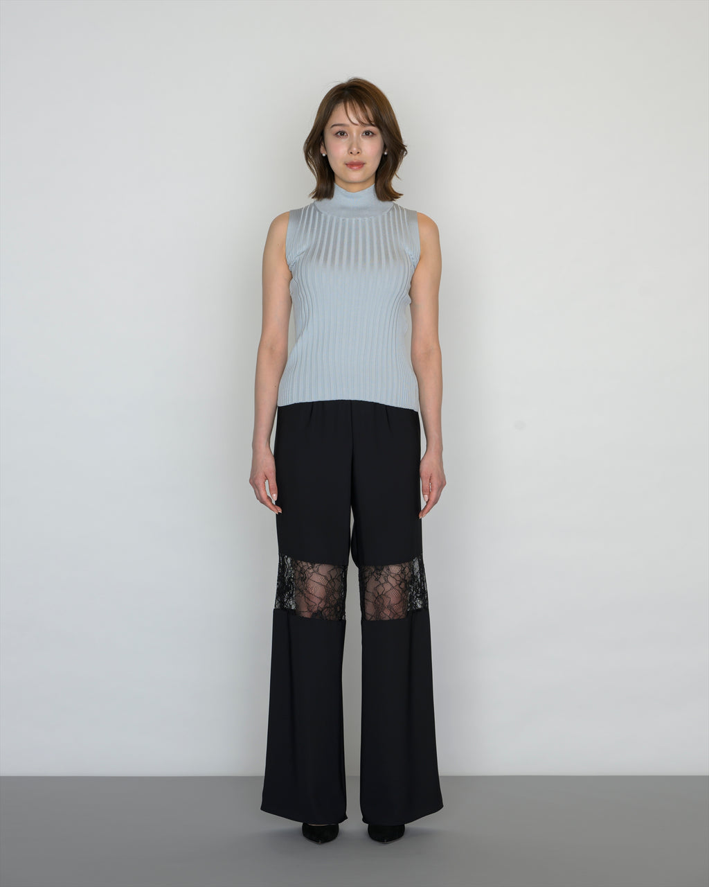 【COMING SOON】SMOOTH SILK RIB TOP