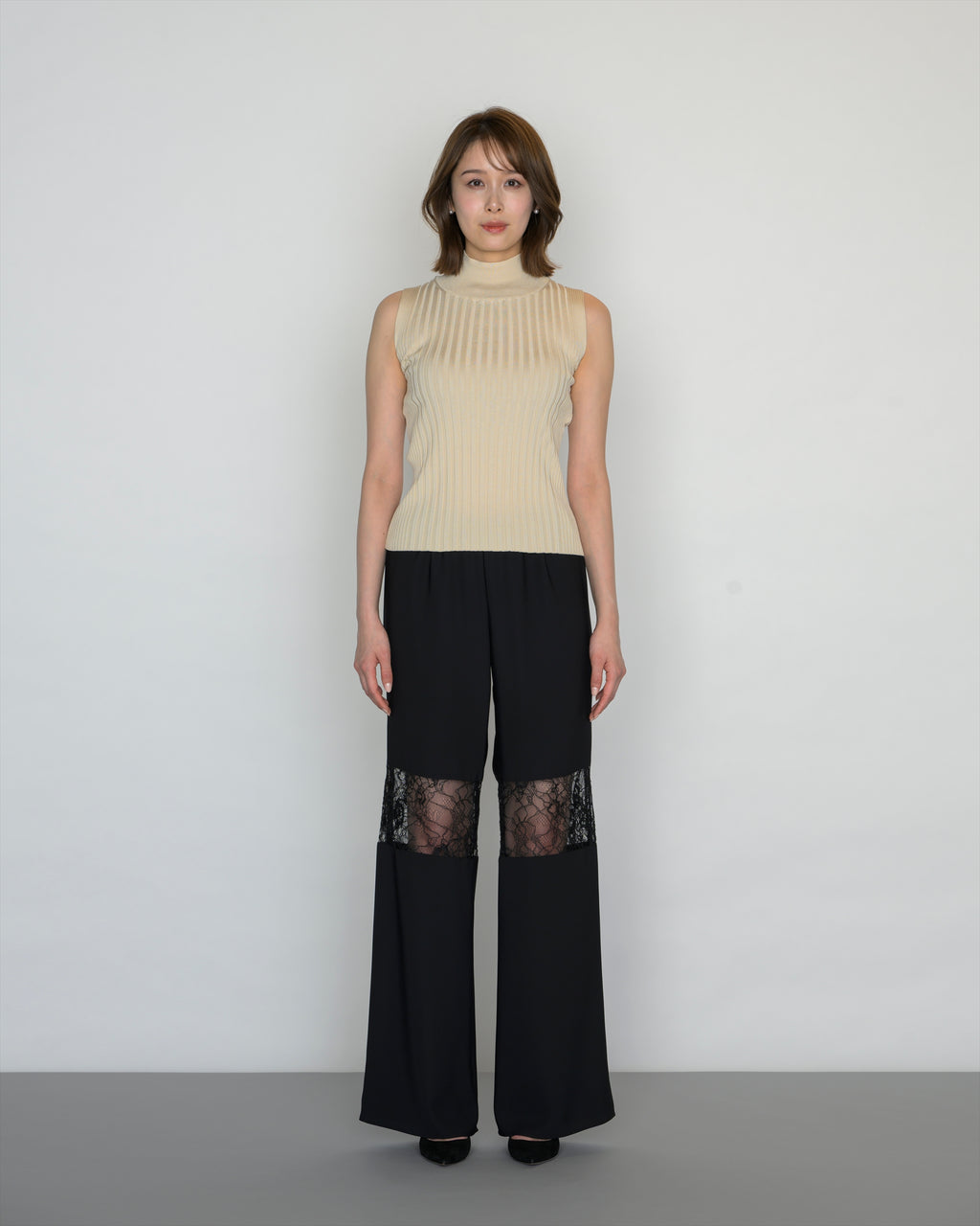 【COMING SOON】SMOOTH SILK RIB TOP