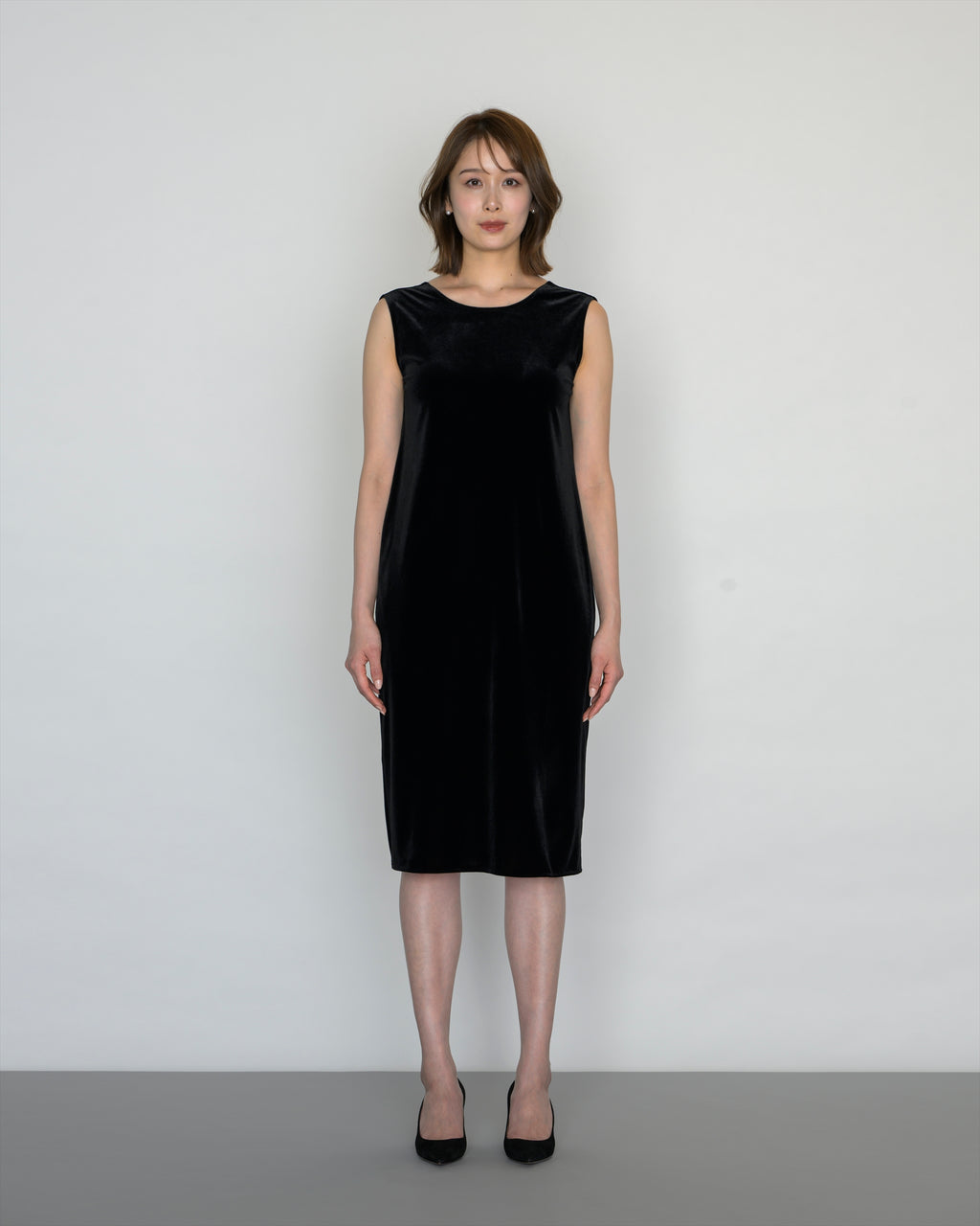 【COMING SOON】VELOUR OPEN FLAME DRESS