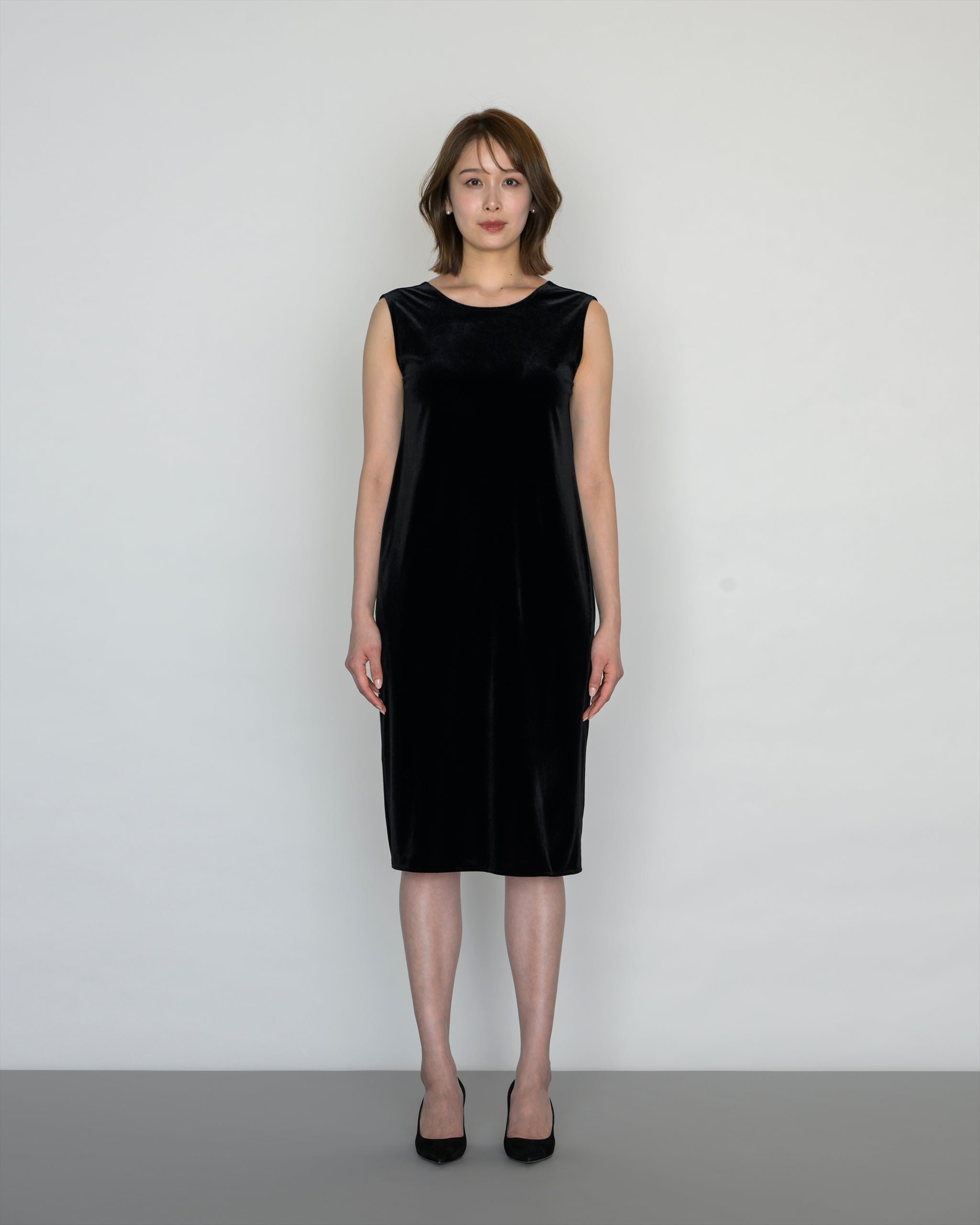 【COMING SOON】VELOUR OPEN FLAME DRESS